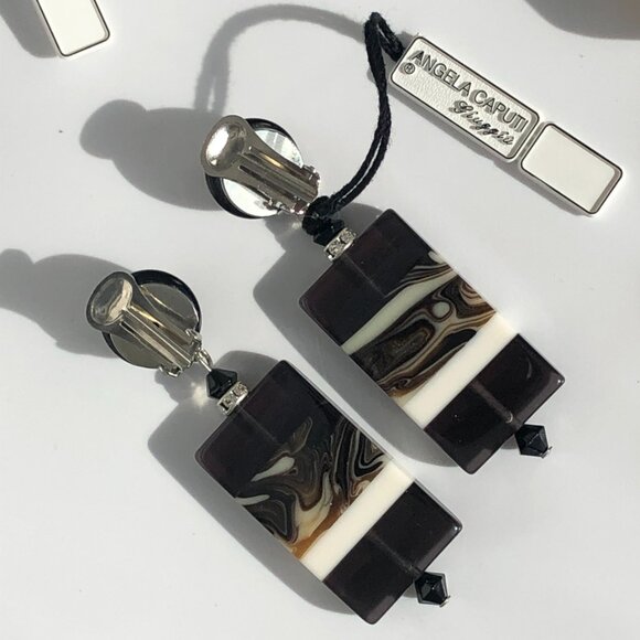 Angela Caputi Designer Italy Necklace & Earrings NWT - Picture 2 of 15